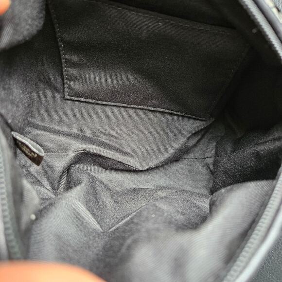 Coach Soho Mini Signature C Jacquard Hobo Top Handle Y2K Black Leather Trim 5x8 - Picture 16 of 16